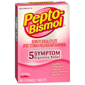 PEPTO BISMOL CHEWABLE 48/BX